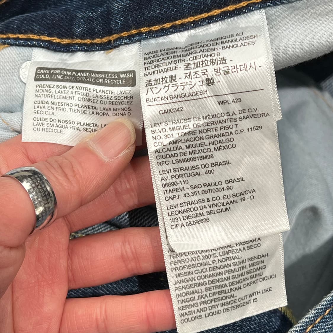 리바이스 550 데님팬츠 s10411 상품이미지7