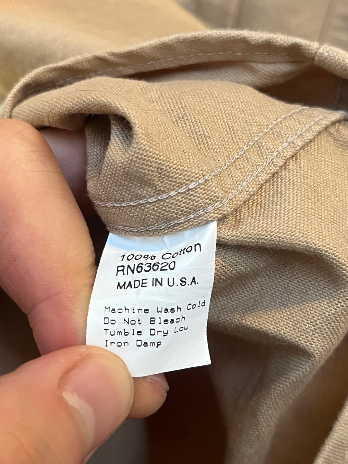 GitmanBros USA 베이지 코튼 셔츠 M 상품이미지6