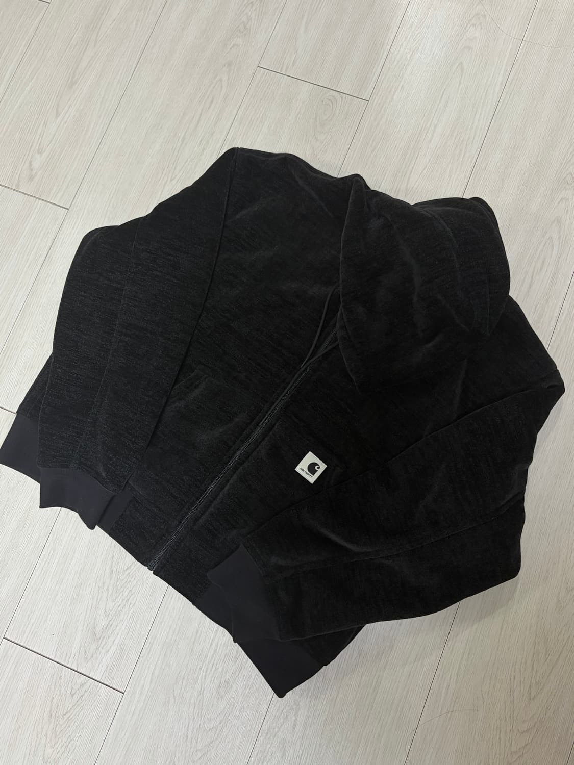 칼하트 WIP W OG ACTIVE SWEAT JACKET 블랙 (L) 상품이미지3