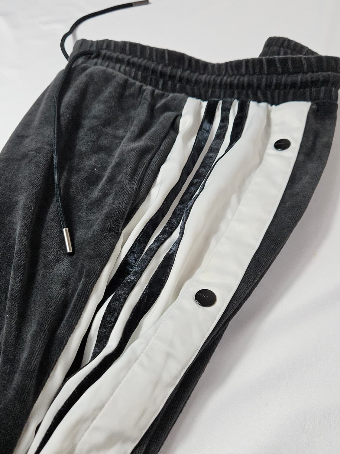 아디다스 아디브레이크 벨벳 트레이닝 팬츠 바지 y2k 희귀 올드스쿨 S 상품이미지4