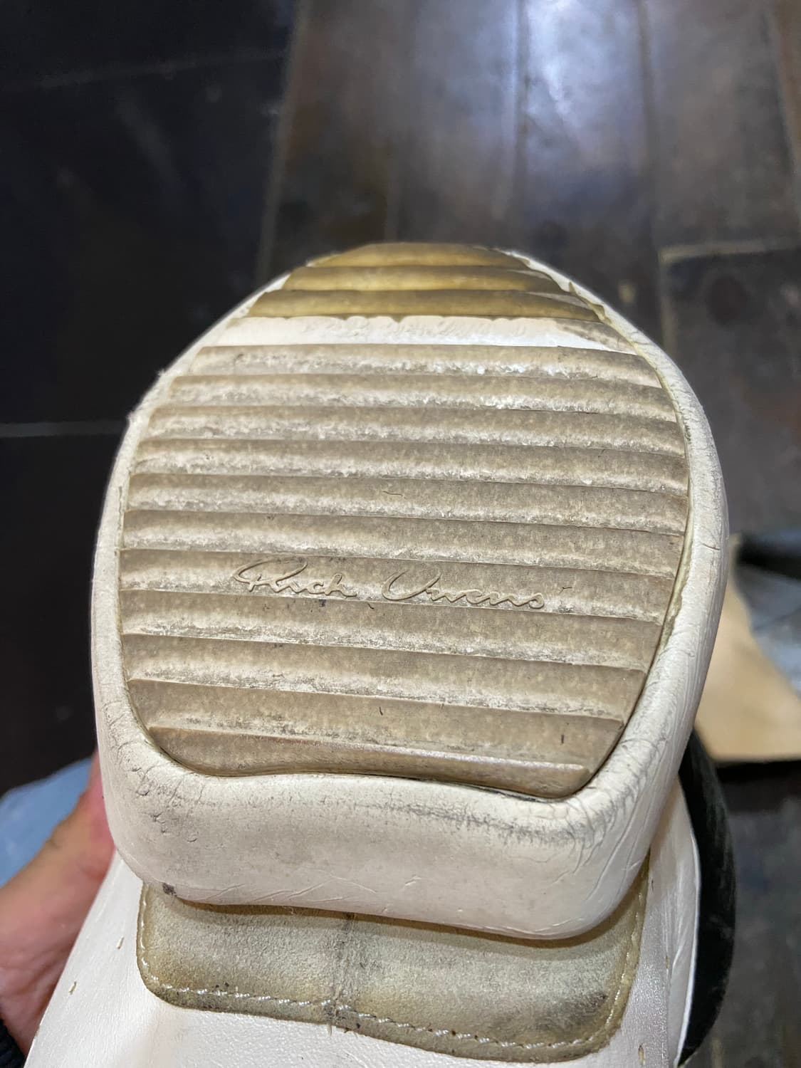 Rick Owens 릭오웬스 x 아디다스 테크 러너 상품이미지6