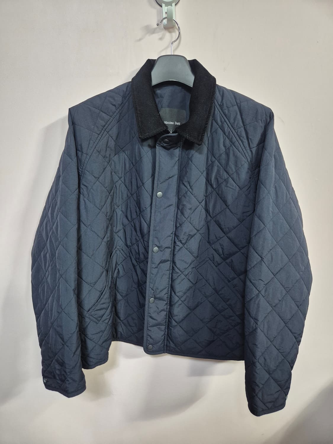 마시모두띠 퀼팅 자켓 네이비 상품이미지1