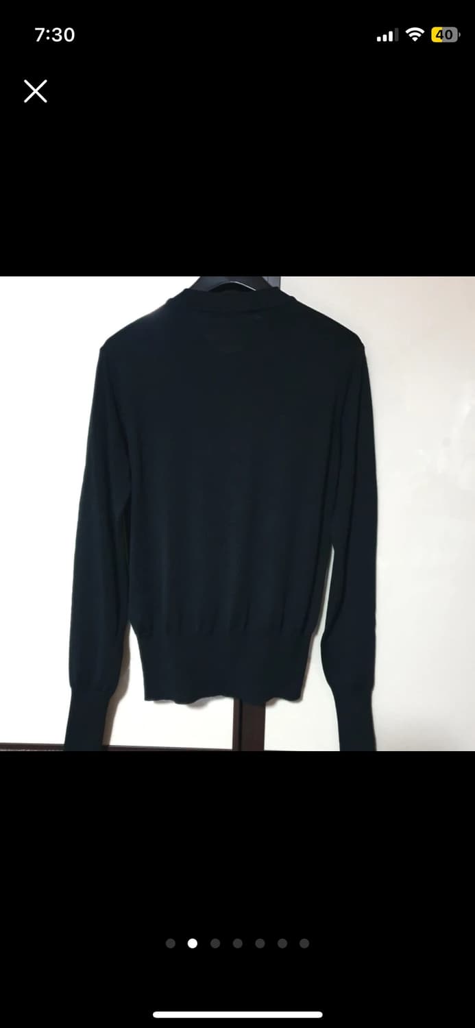 비비안웨스트우드 블랙 가디건 상품이미지2