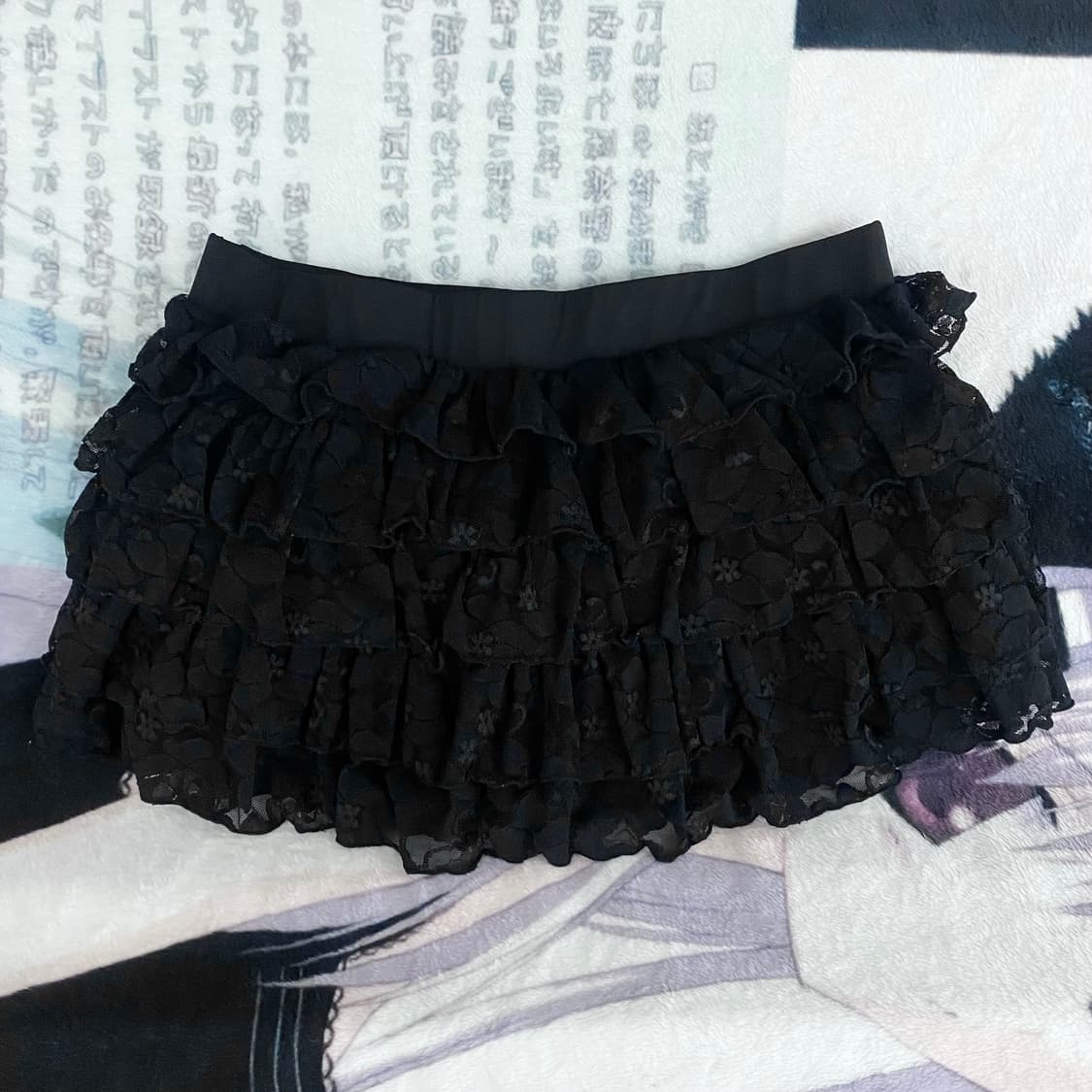 프릴 미니스커트 고스로리 펑크 레이스 미사깔 갸루 빈티지 상품이미지2