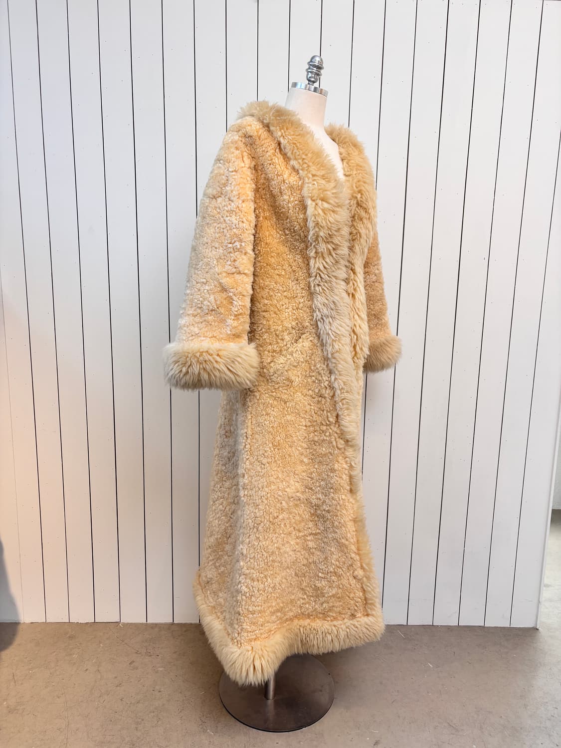 Maison Heritage Long Shearling Coat 상품이미지3