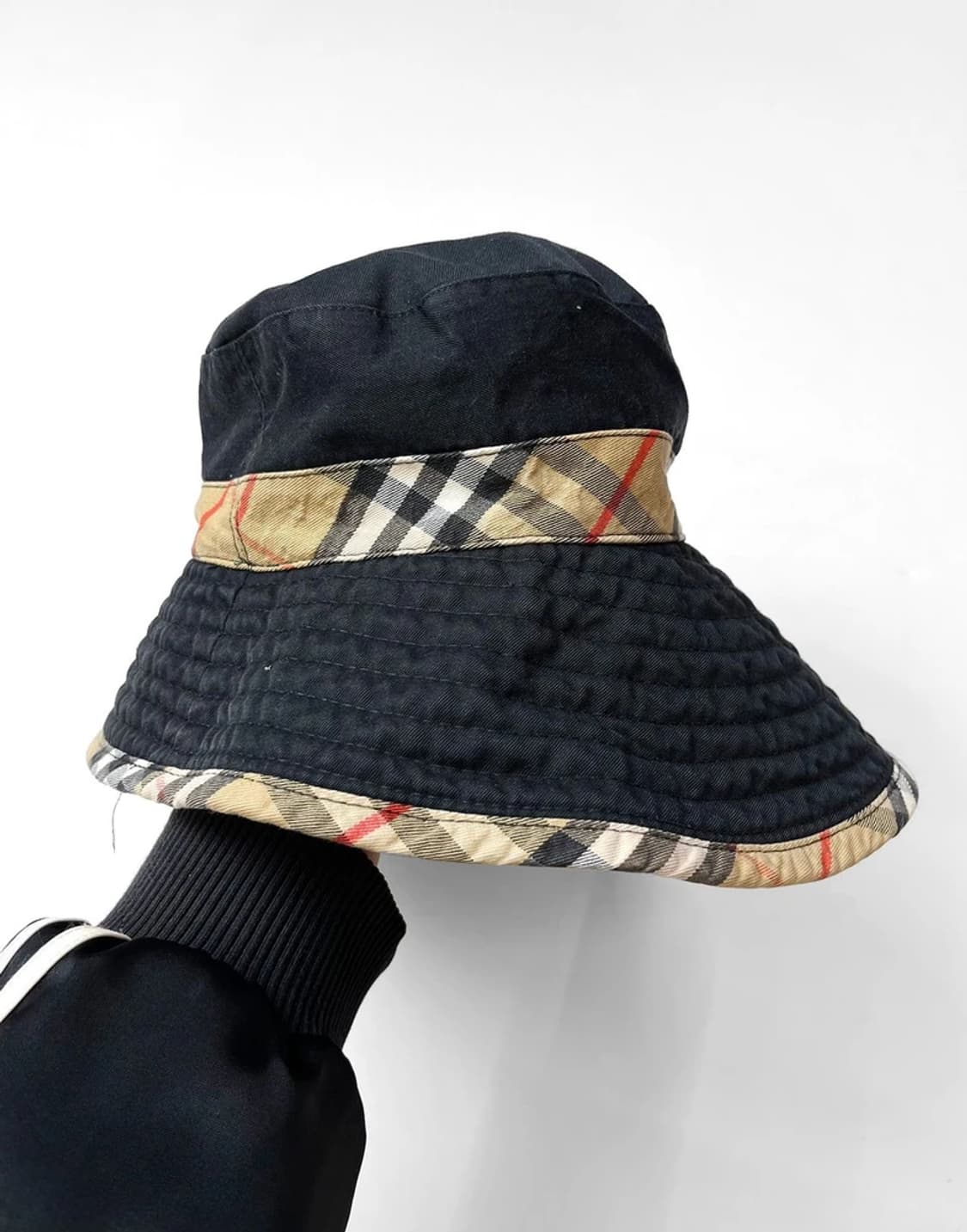 버버리 90s 오리지널 버킷햇 A1441 상품이미지3