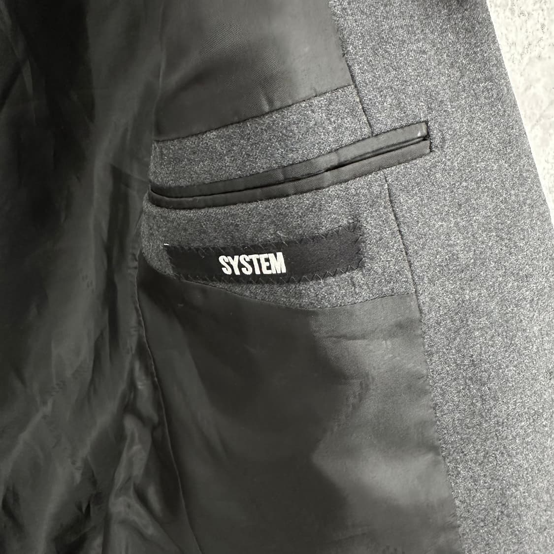 90 한섬 시스템 울 블레이져 자켓 상품이미지3