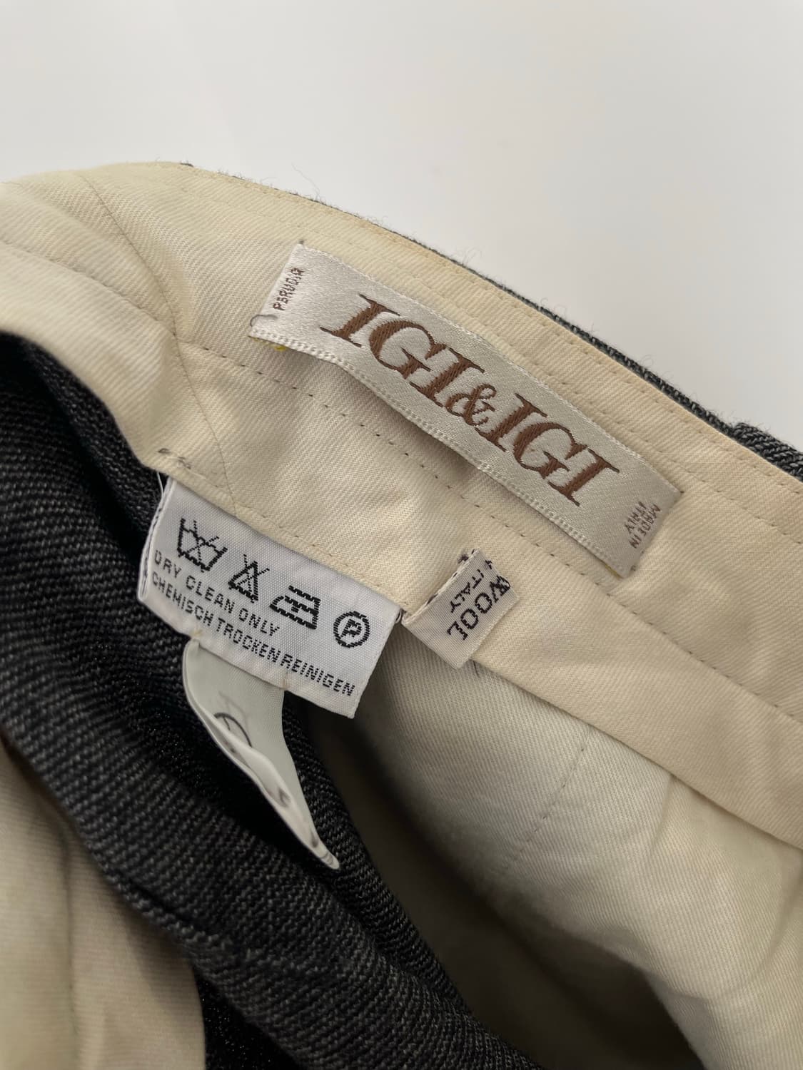 IGI&IGI wool slacks 상품이미지6