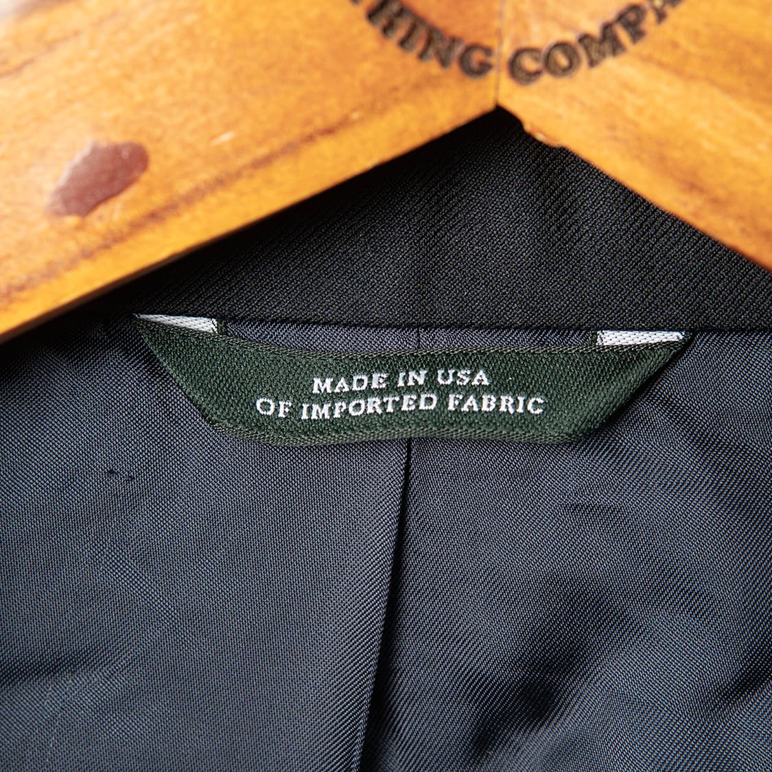 [40L] 브룩스브라더스 컨트리클럽 SAXXON 울 금장 블레이져 네이비 상품이미지5