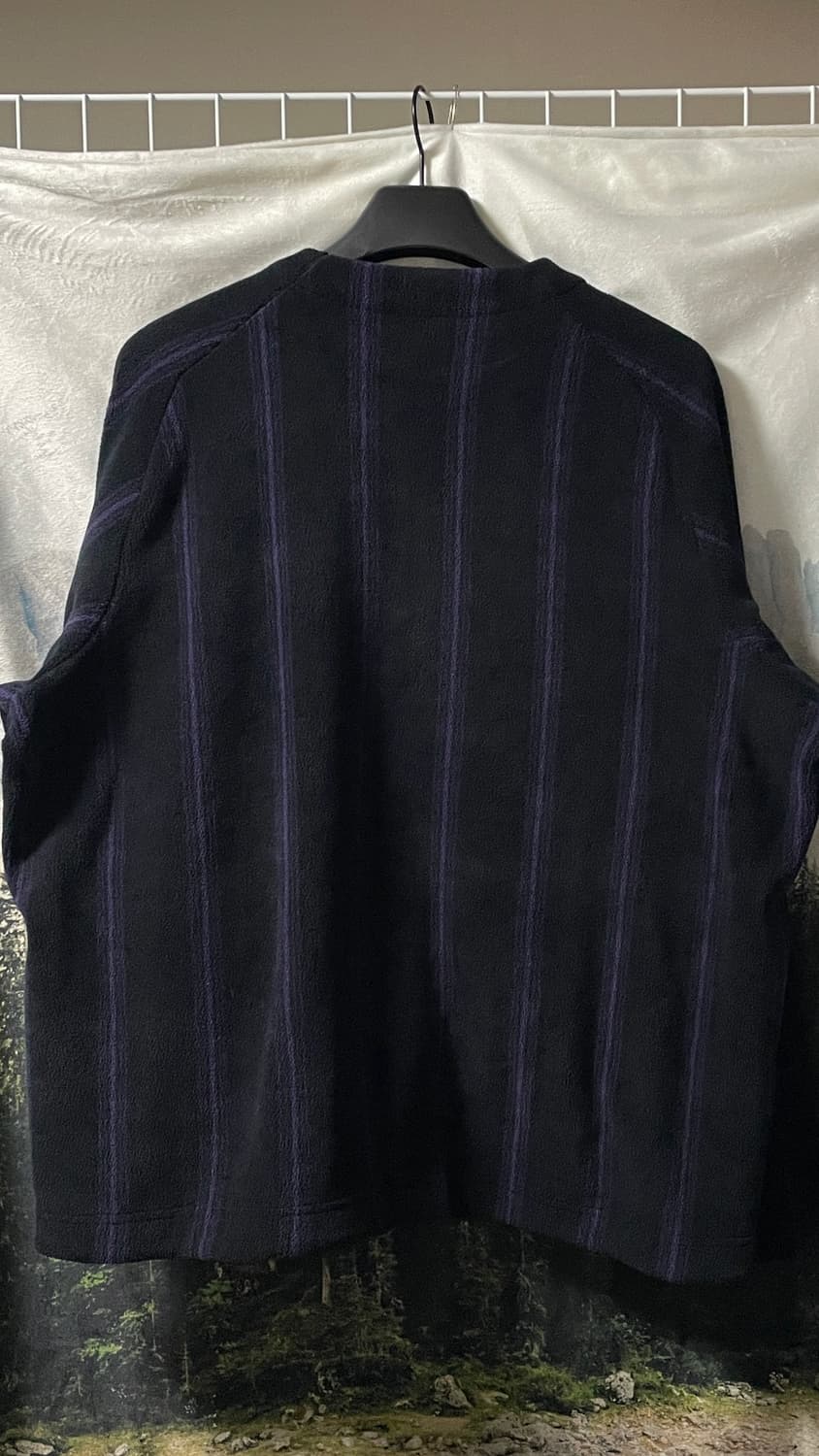 XL 유니클로 니들스 가디건 Needles x Uniqlo 스트라이프 상품이미지2