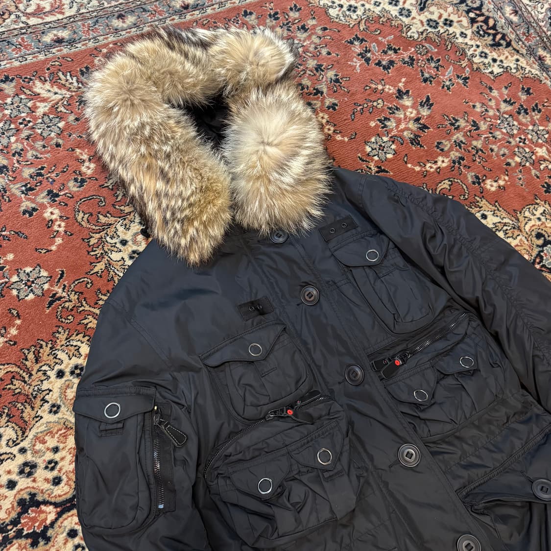 랄프로렌 멀티포켓 카고 야상패딩 (S) 상품이미지6