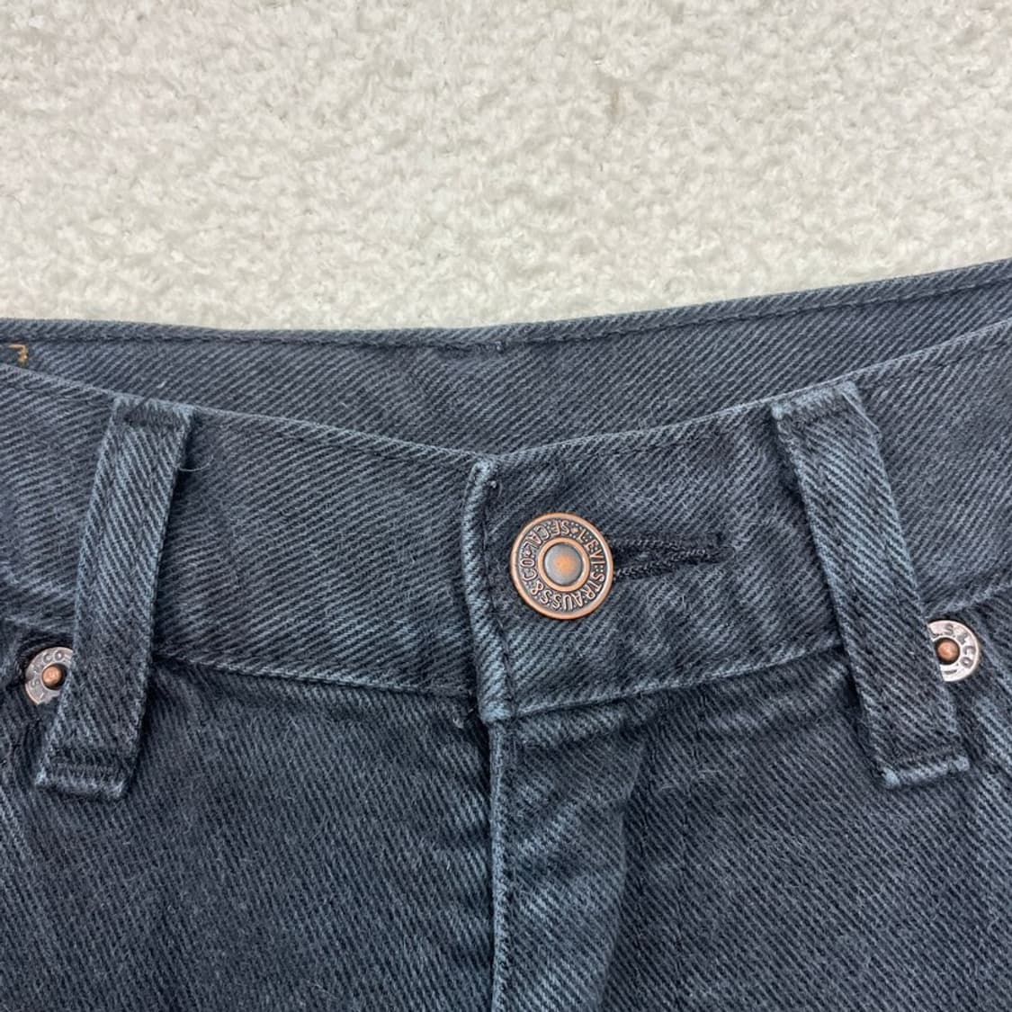 LEVI'S 506 데님팬츠 블랙 W86 L86 상품이미지3