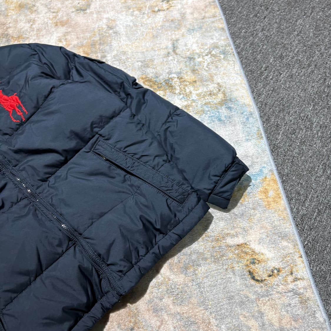 폴로 빅포니 사이드포켓 후드패딩점퍼 상품이미지4