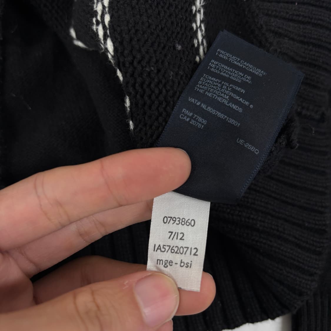 타미힐피거 노르딕 니트 집업 상품이미지9
