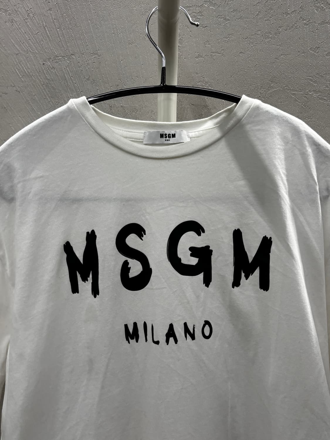 MSGM KIDS 반팔 티셔츠 화이트  상품이미지3