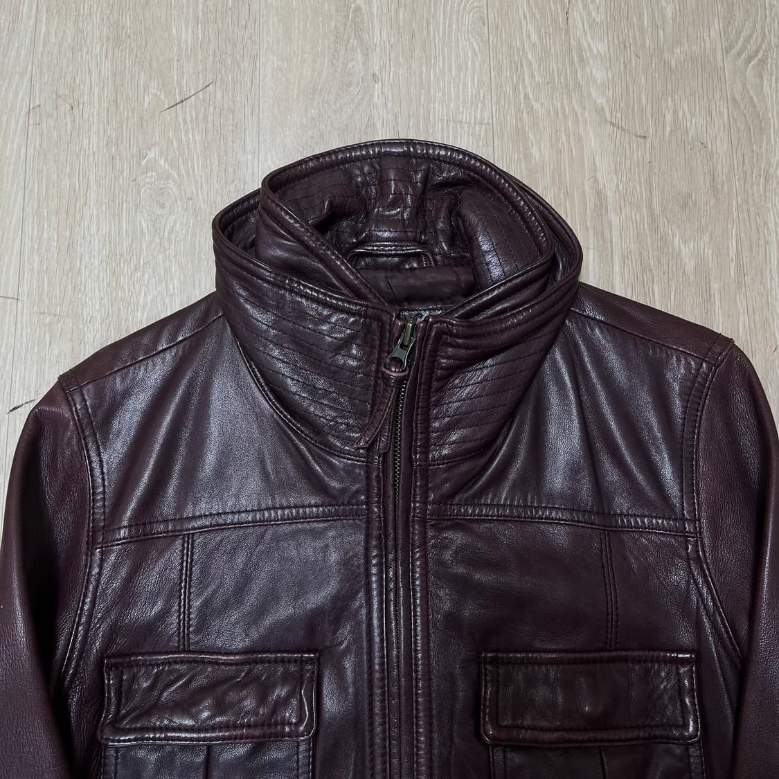 비욘드클로젯 양가죽 멀티 포켓 레더 자켓 88-94-160 상품이미지4