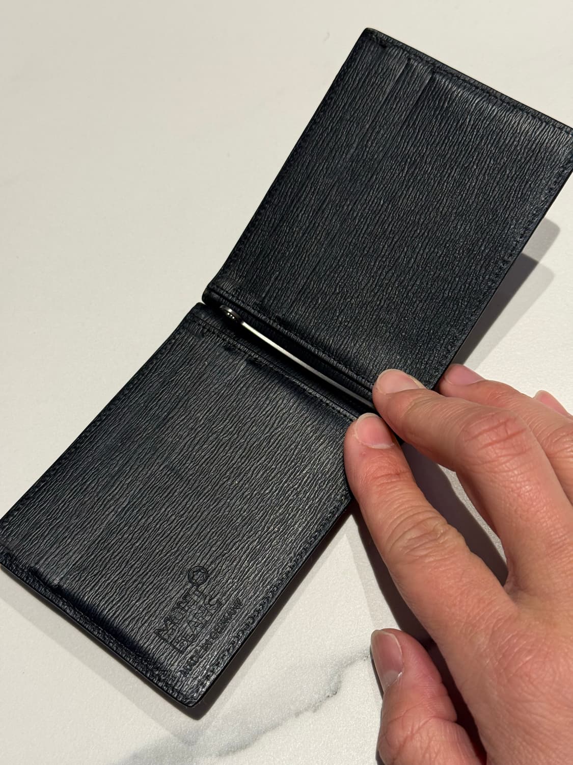 몽블랑 반지갑 머니클립 (상태좋음) 상품이미지2