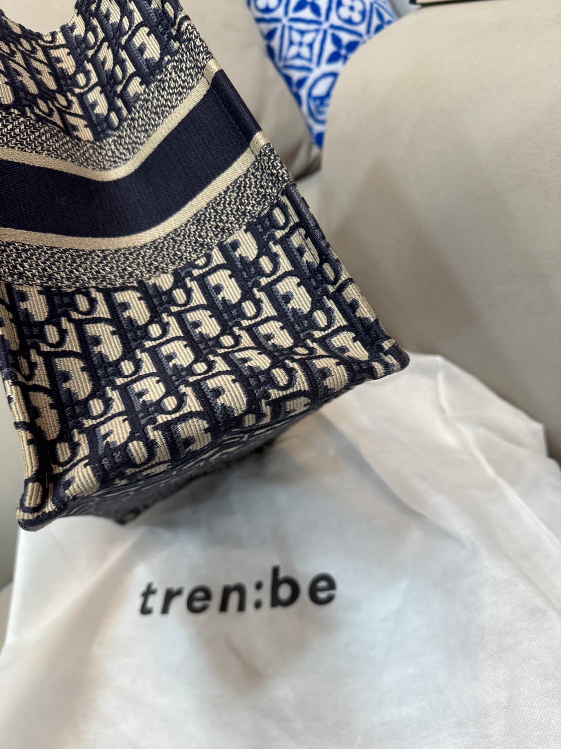 [인보이스구성] 디올 오블리크 북도트 미듐 상품이미지4