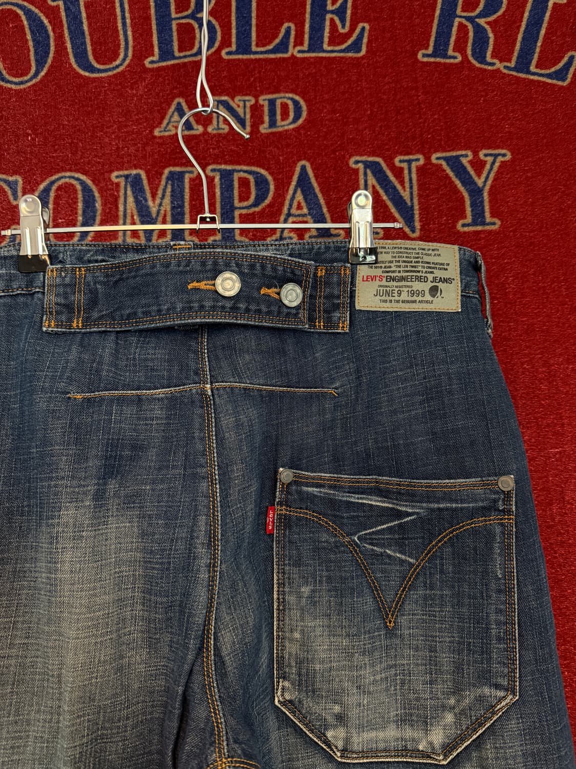Levis Engineered Jeans 32/32 버튼플라이 상품이미지3