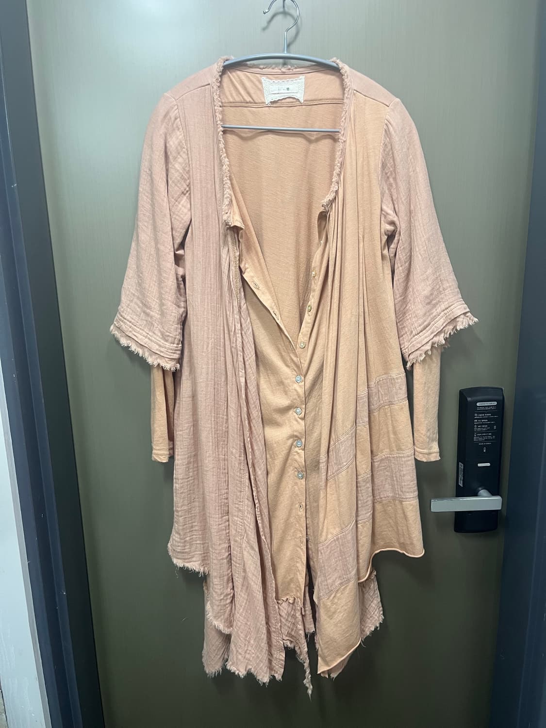 일본 빈티지무드 레이어드 가디건 상품이미지1