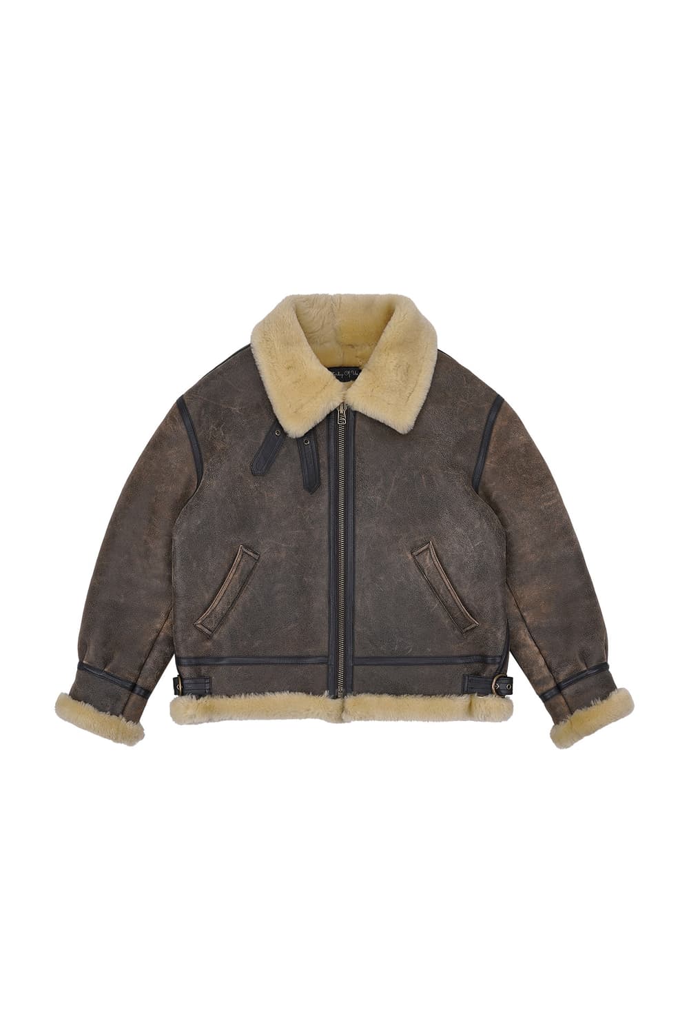 23fw stu lambskin brown mustang 상품이미지3