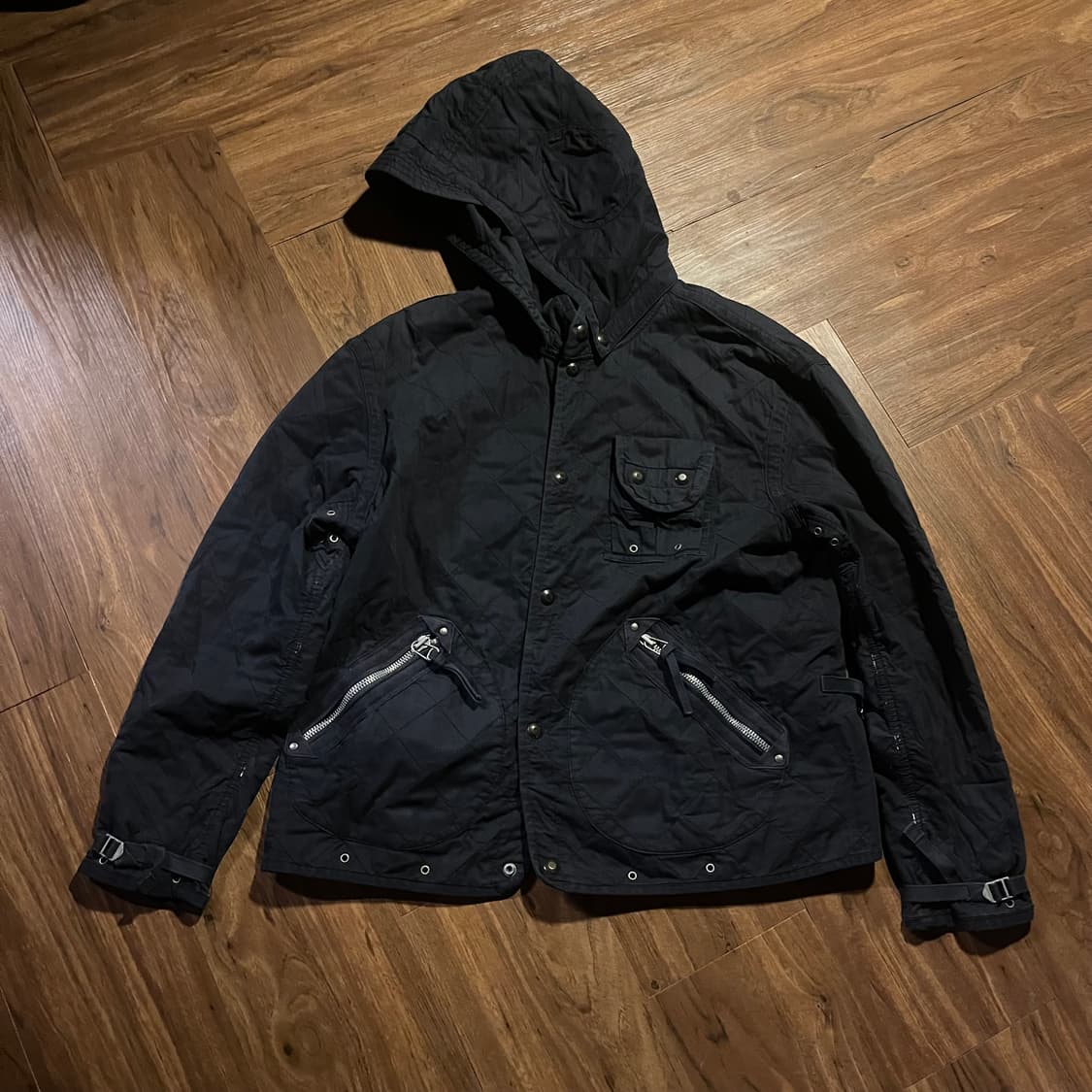 폴로 랄프로렌 퀼팅 유틸리티 자켓 xxl 상품이미지2