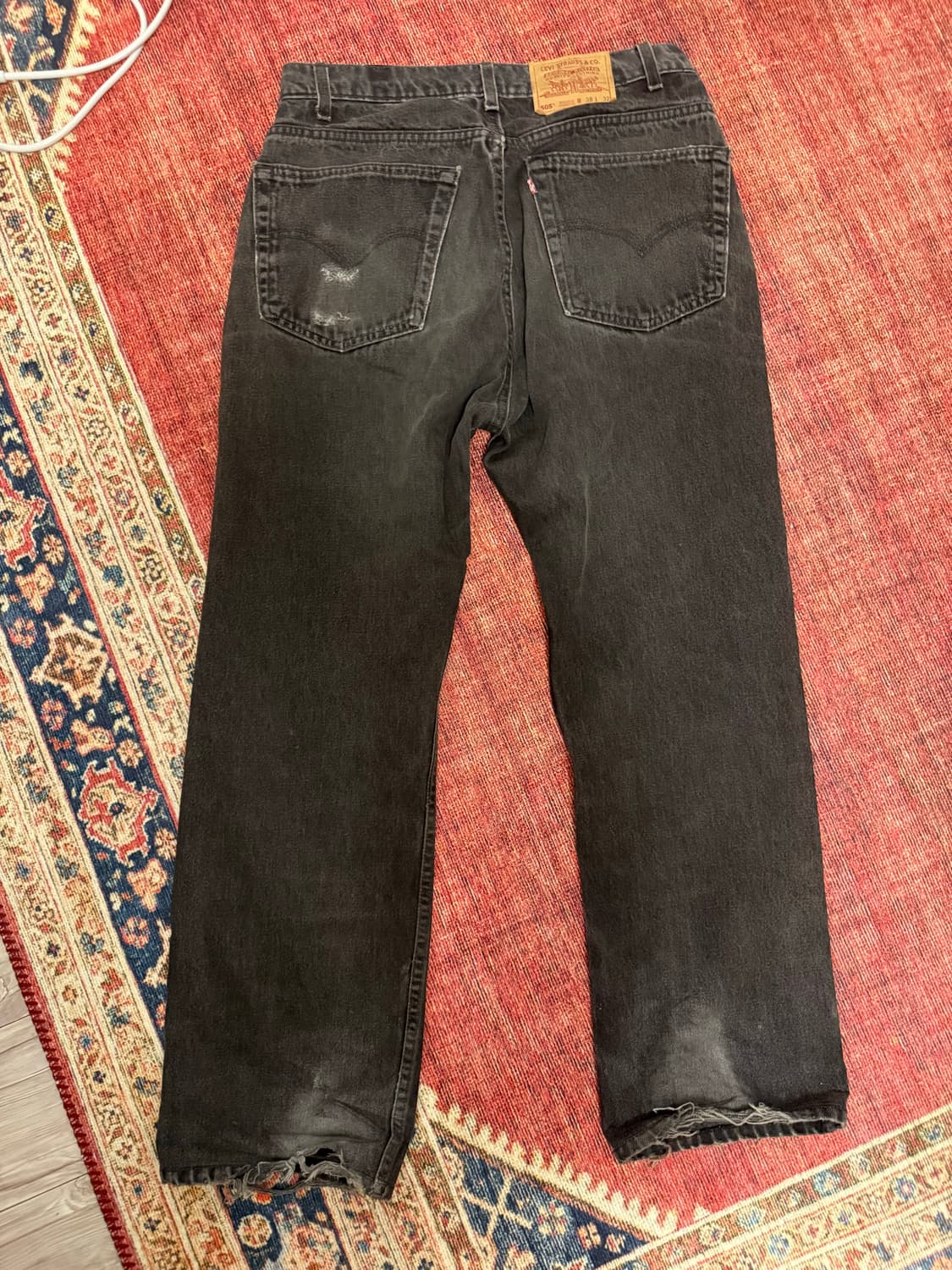 90s 리바이스 505 흑청 상품이미지2