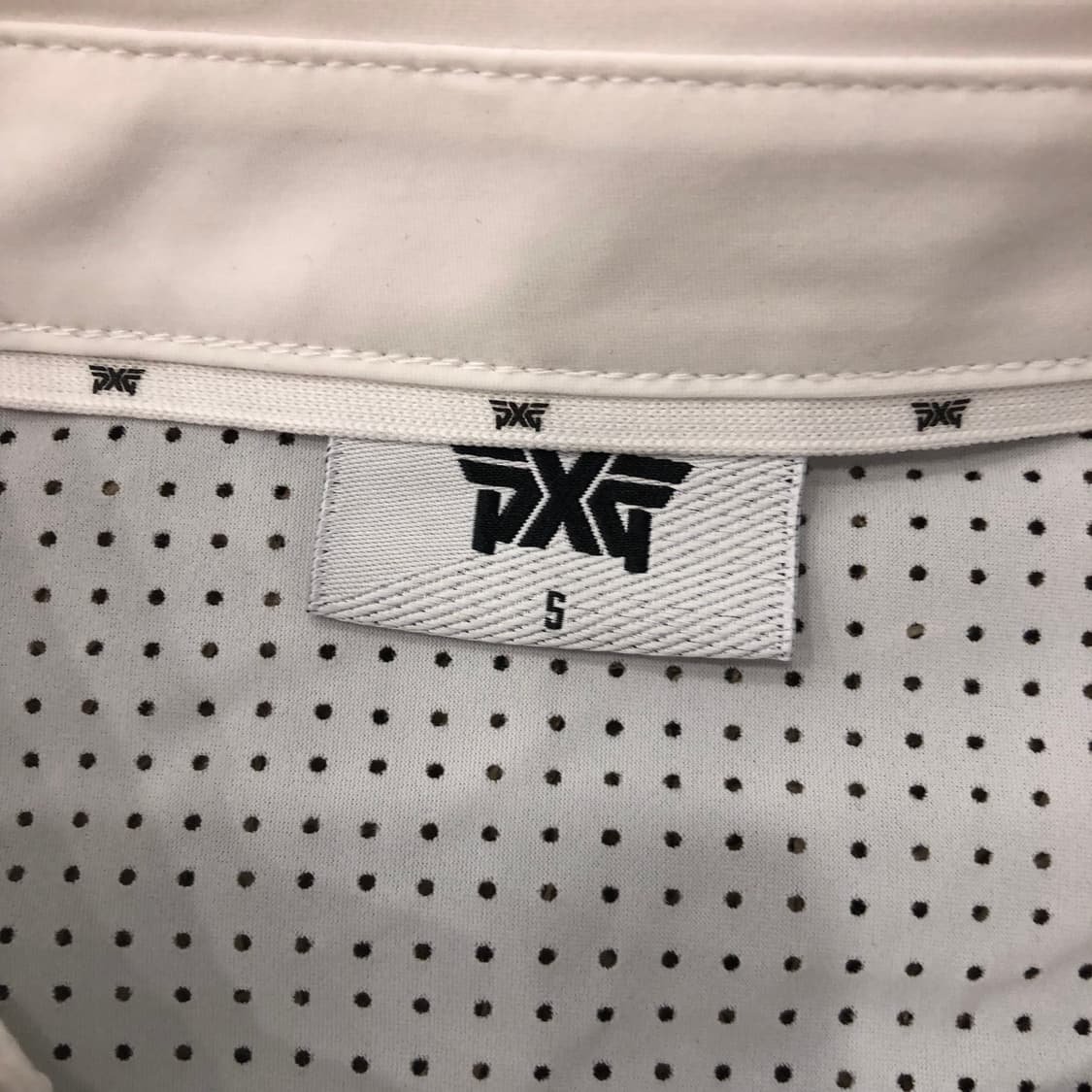 S PXG 여성 사선 버튼 티셔츠 상품이미지3