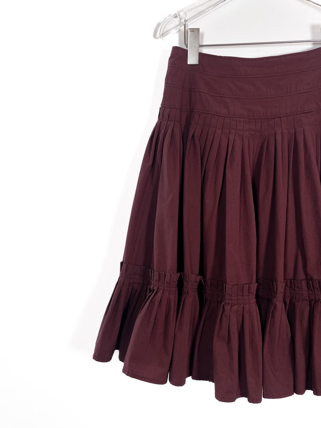 빈티지 핀턱 버튼 스커트 상품이미지7