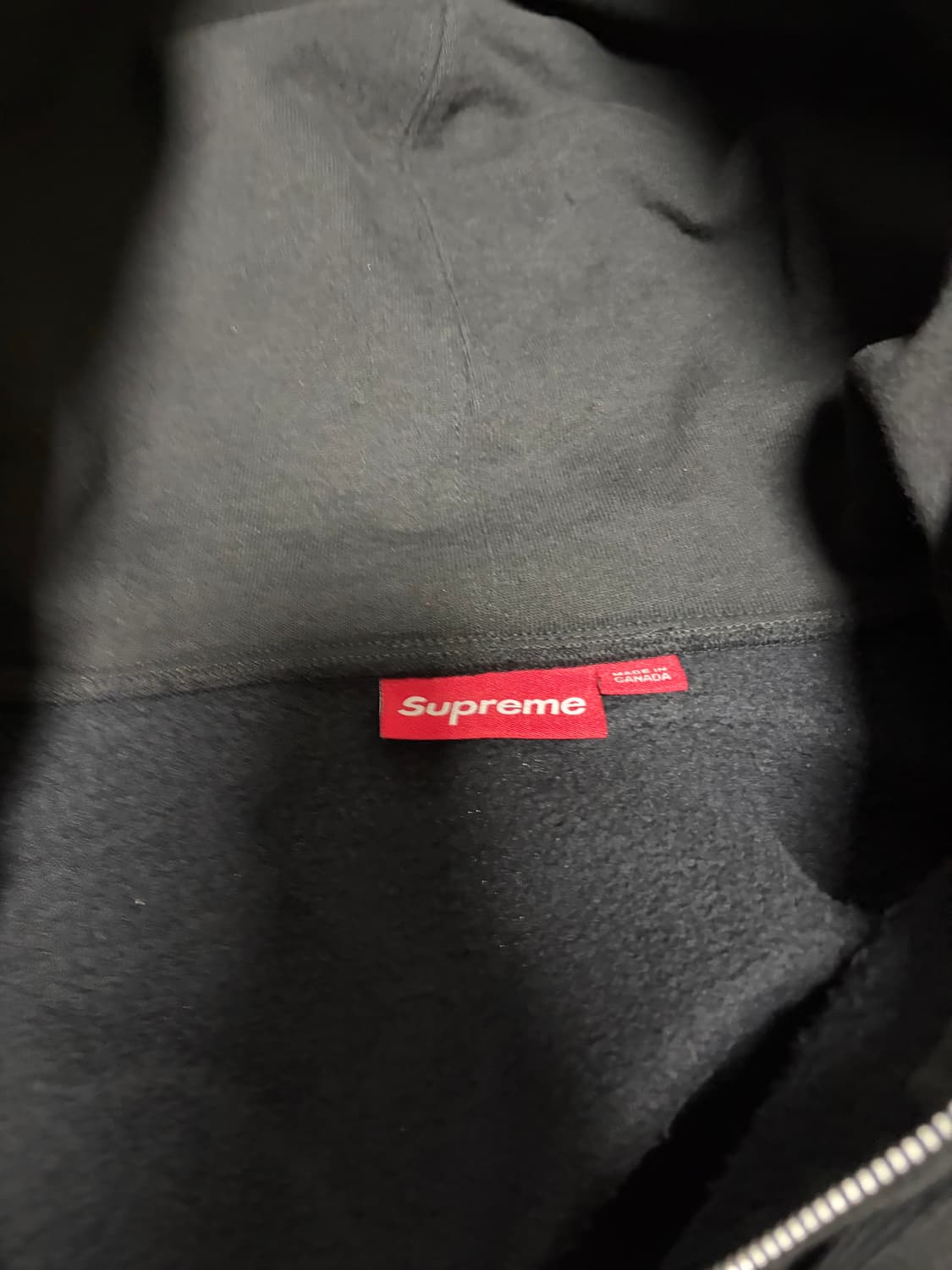 슈프림S로고 후드 집업 L 상품이미지2