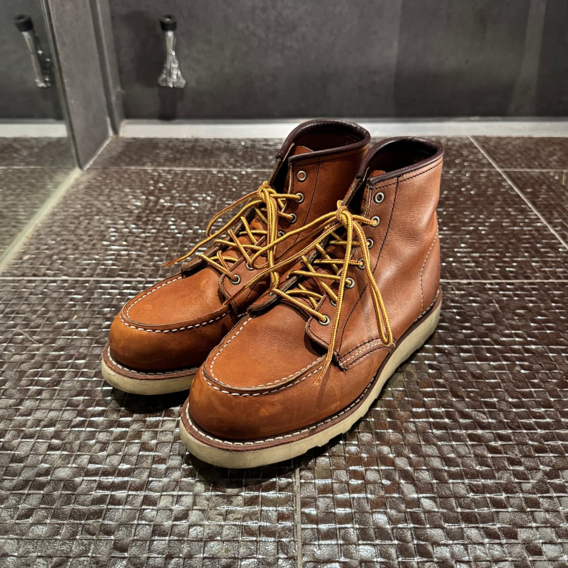레드윙 redwing 목토 부츠 풀박스 240mm 브라운 워커 상품이미지5