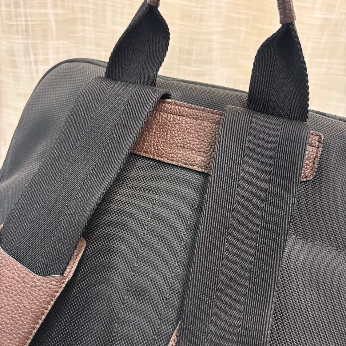 정품 빈폴 남성 소가죽 백팩     상품이미지8