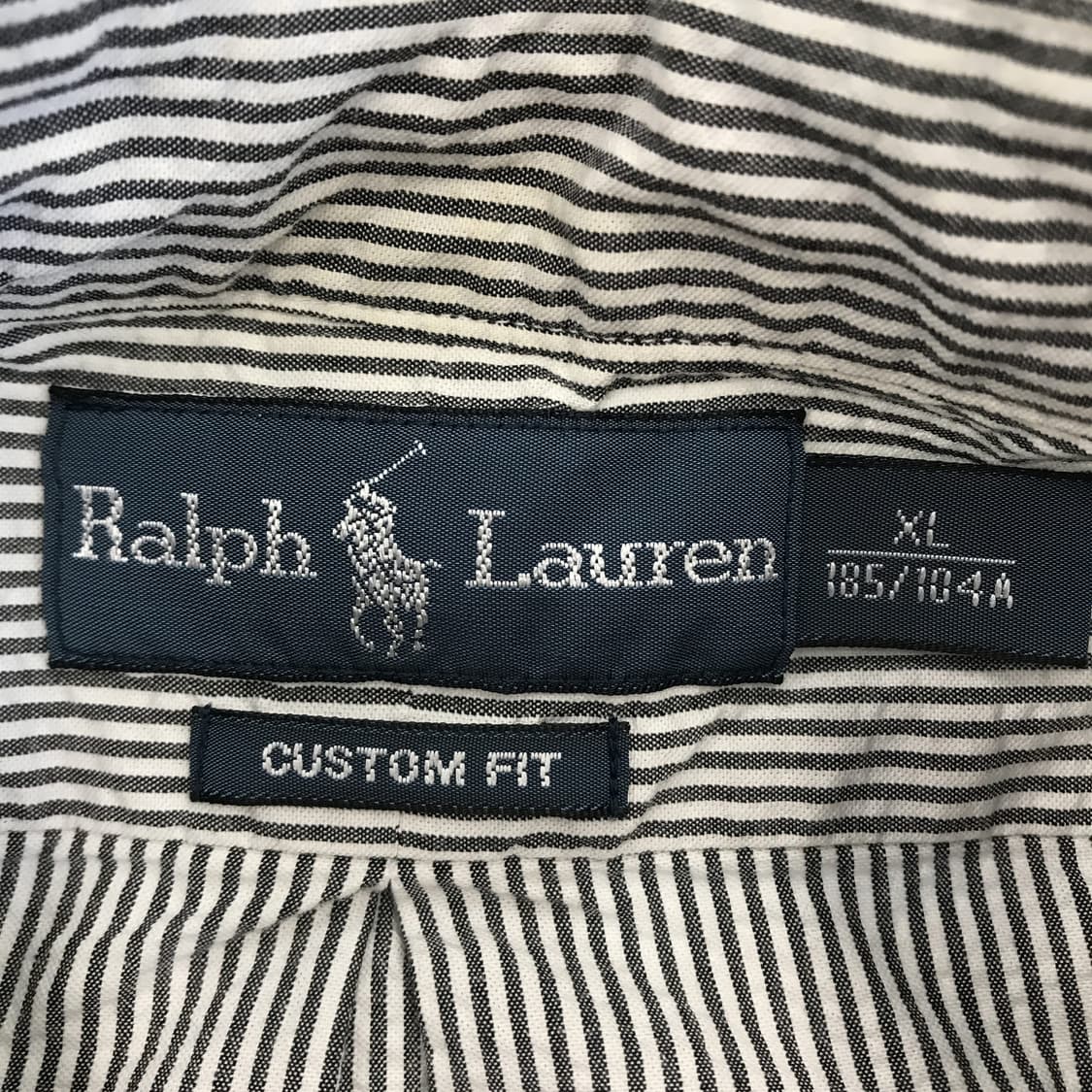 폴로 랄프로렌 시어서커 반팔셔츠 [XL] 상품이미지4