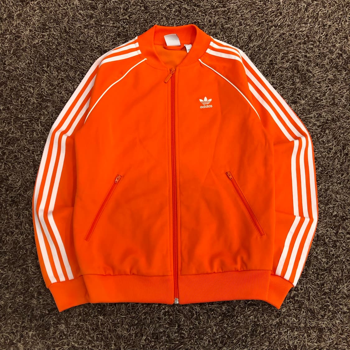 아디다스 슈퍼스타 오렌지 져지 트랙탑 상품이미지1