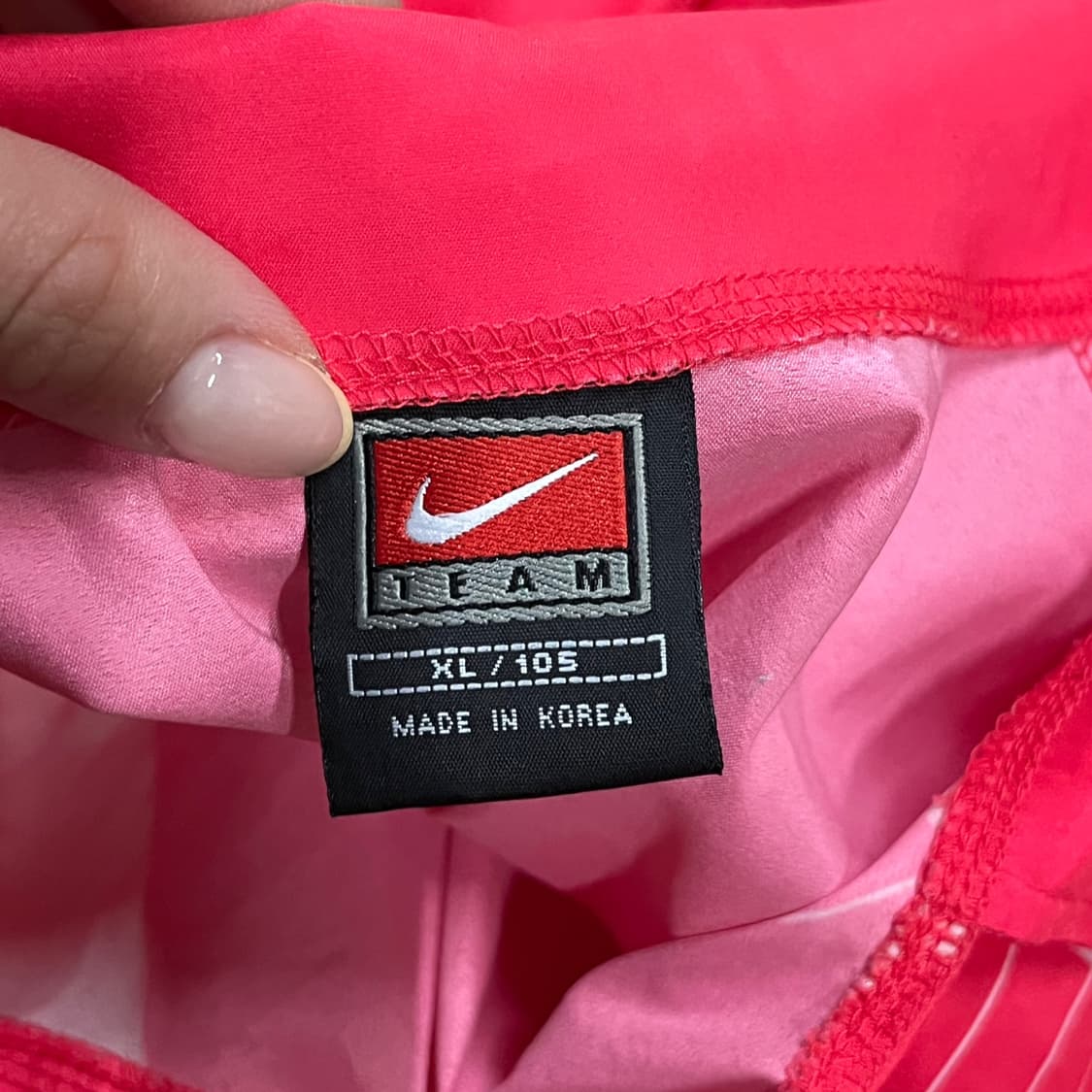 [정품/XL] 나이키 대한민국 축구 국가대표 핑크 유니폼 b10 상품이미지4