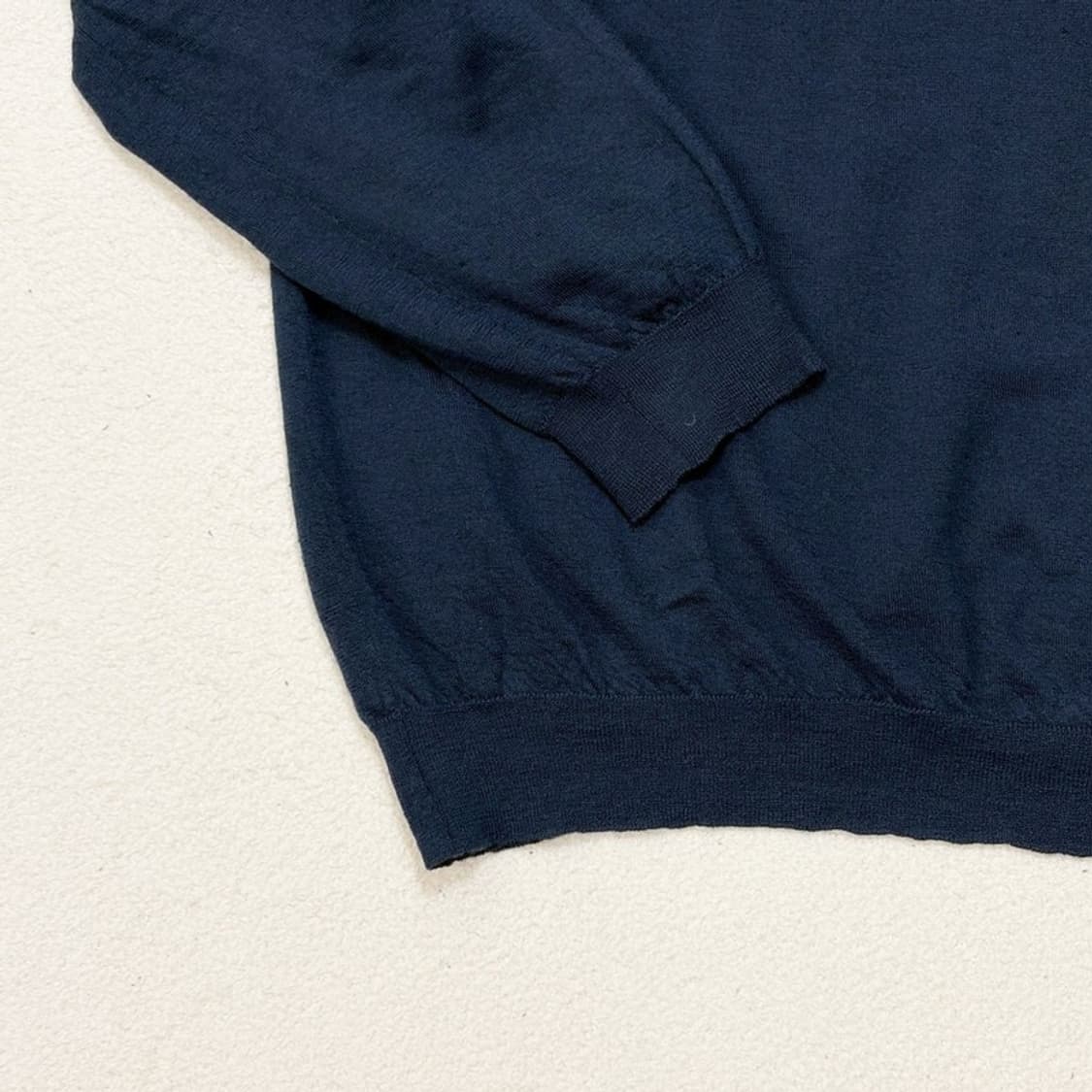 FERRAGAMO 캐시미어100% 브이넥 스웨터 XL 상품이미지2