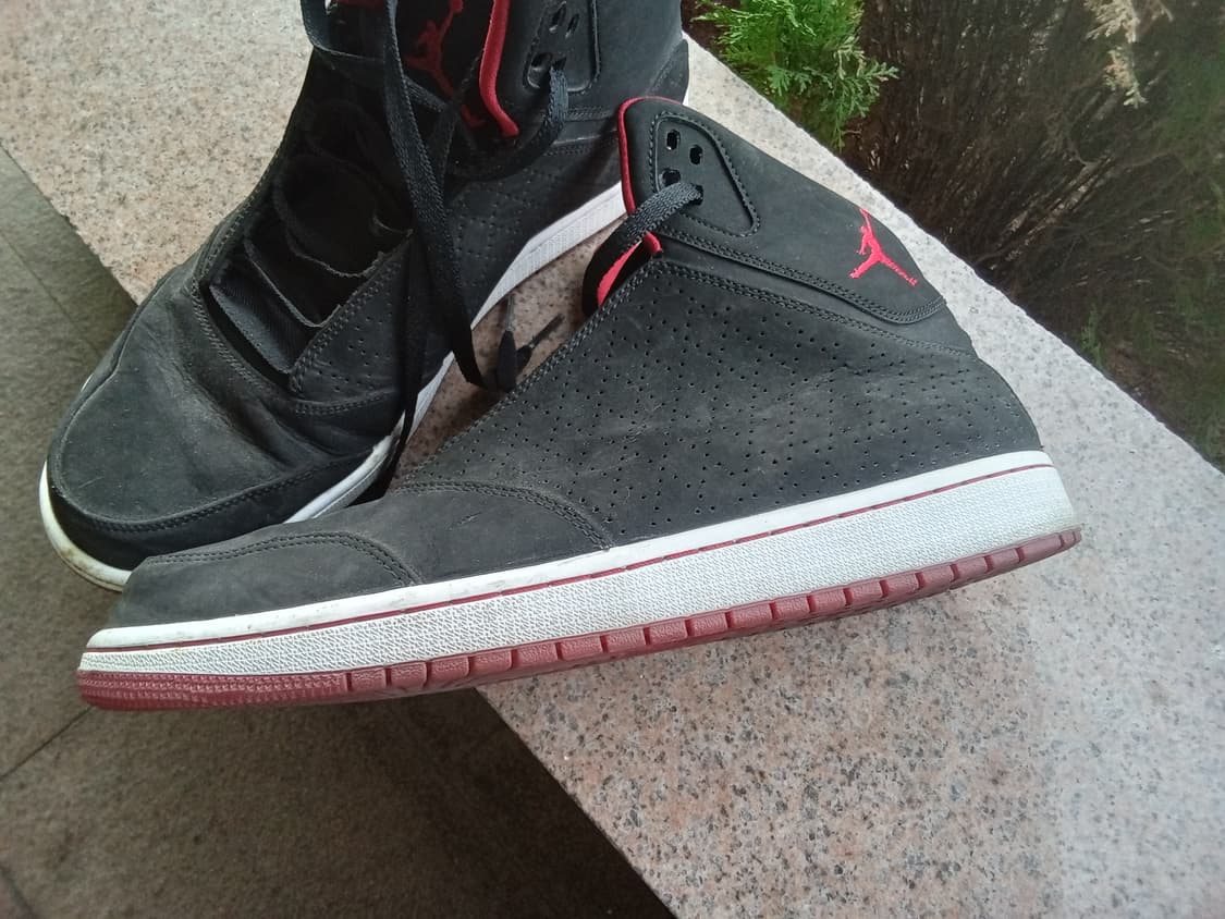 나이키 에어 플레이트5 검뻘 하이탑 상품이미지5