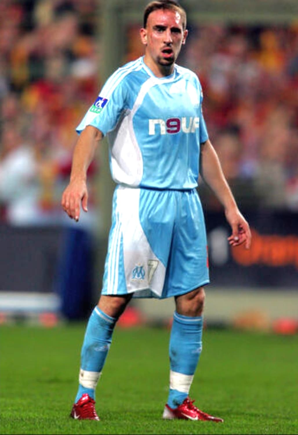 ♤필독♤ Feat 프랭크 리베리 06/07 올림피크 마르세유 어웨이 L 상품이미지5