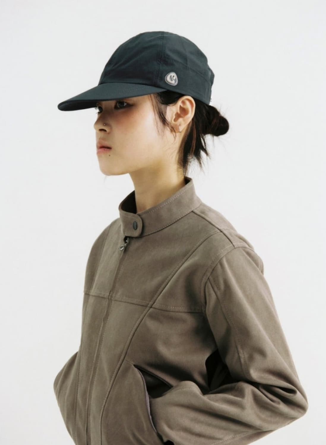 Suu(coyseio) side pocket cap 챠콜 상품이미지4