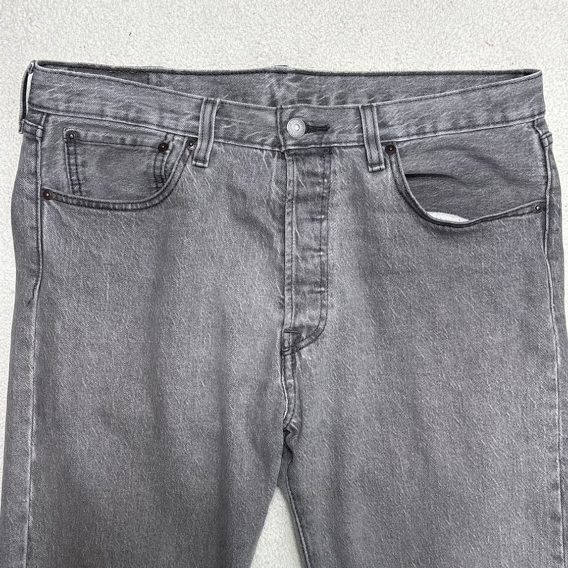 LEVI'S 501 데님팬츠 버튼 플라이 그레이 33 | 32 상품이미지2