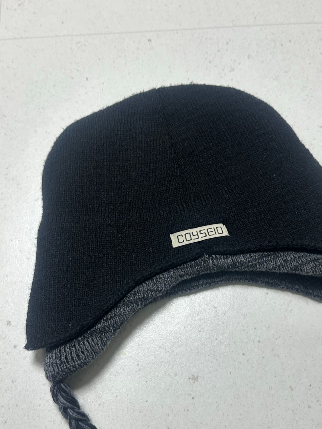 코이세이오 트루퍼 비니 블랙 상품이미지4