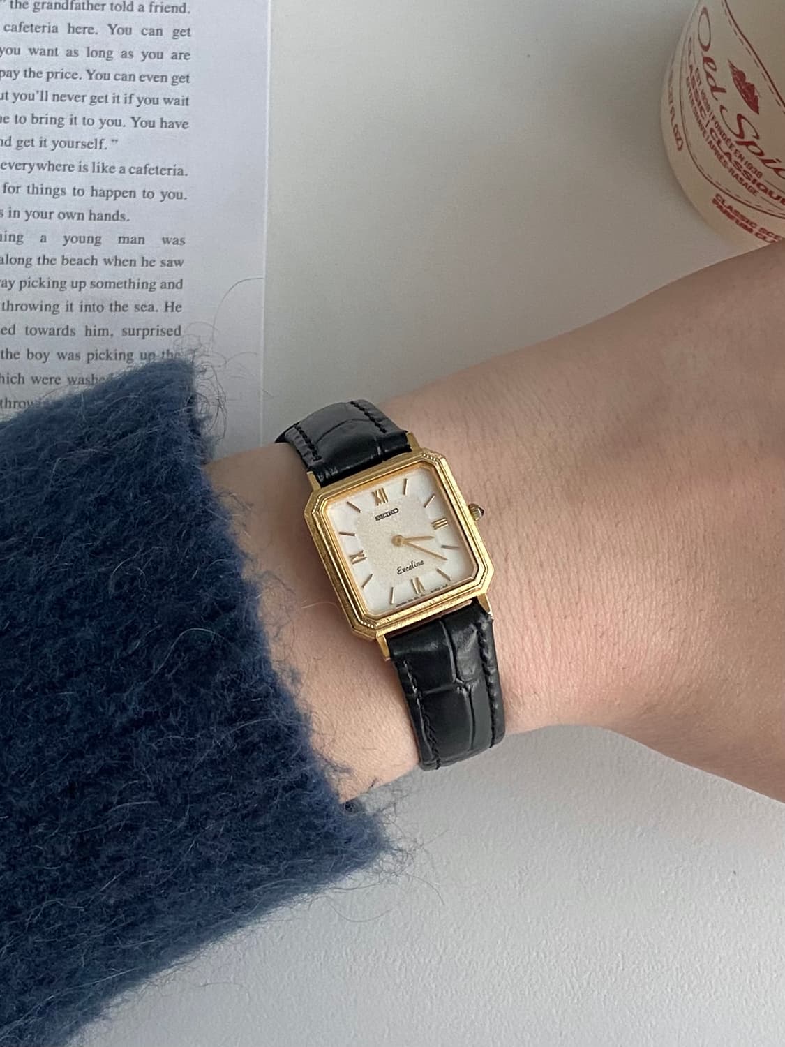 Seiko 세이코 exceline 엑셀린 스퀘어 쿼츠 레이디스 상품이미지5