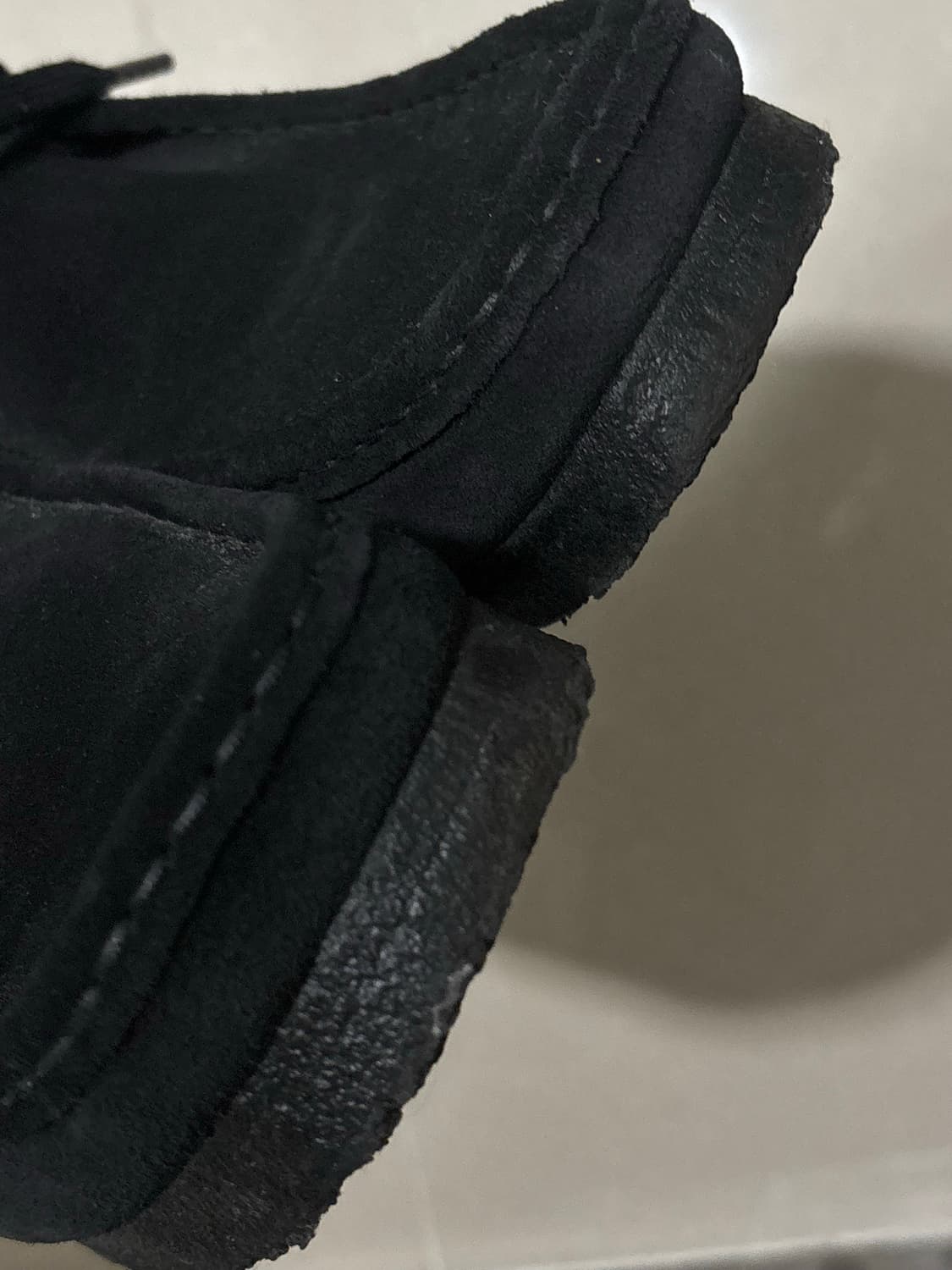 (uk9) 클락스 월라비 블랙 스웨이드 상품이미지5