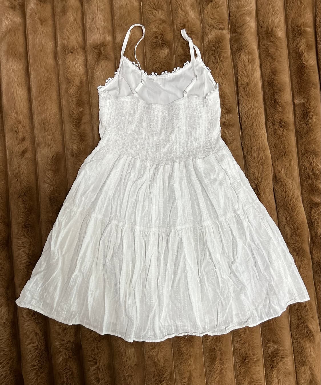 화이트 미니 나시 원피스 상품이미지2