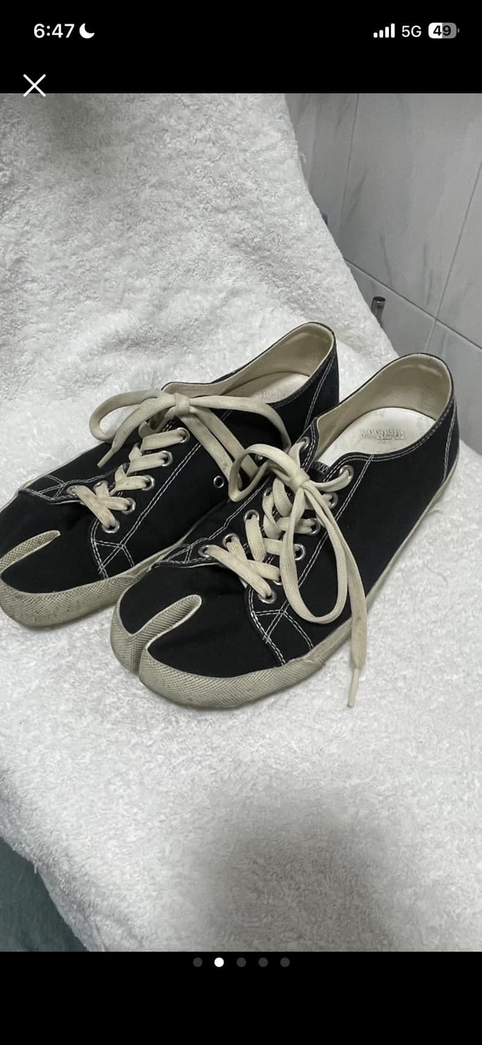 [Maison Margiela] Tabi Canvas Low-top Sn 상품이미지2