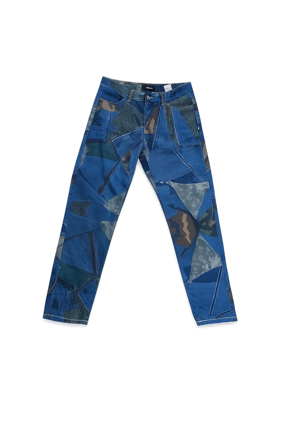 Desigual patchwork camouflage denim pant 상품이미지1