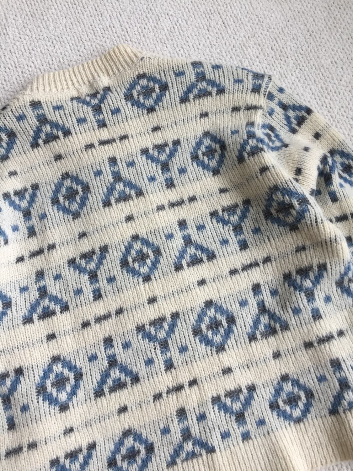 60‘s 모헤어 아즈텍 집업 가디건 상품이미지8