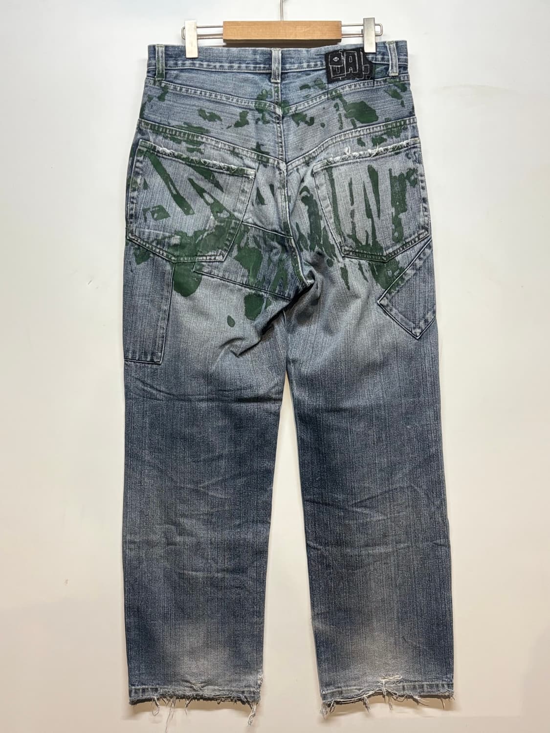 패치워크 페인팅 데님 상품이미지4