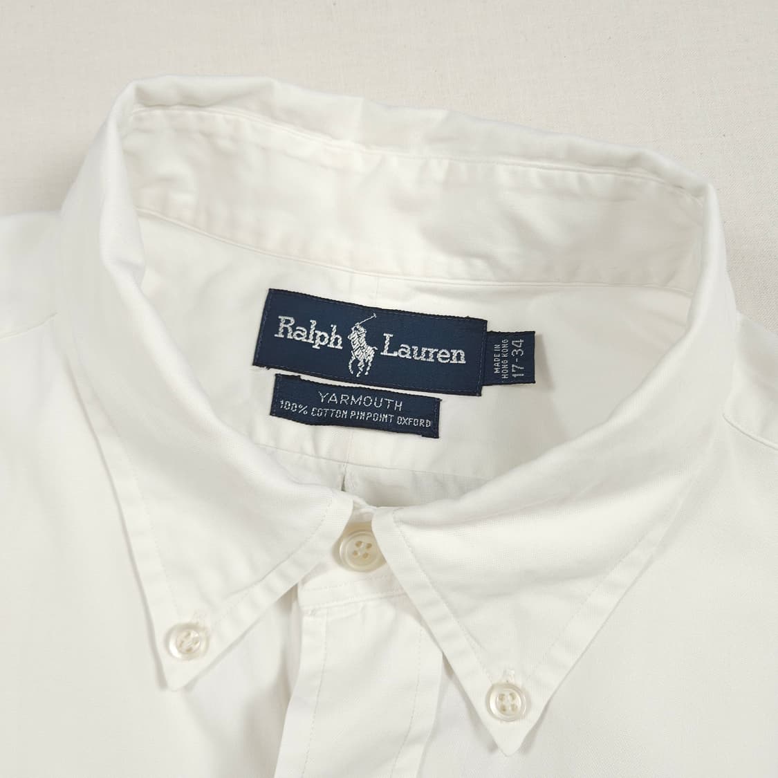 2XL(110) 폴로랄프로렌 코튼 옥스포드 화이트셔츠 상품이미지4