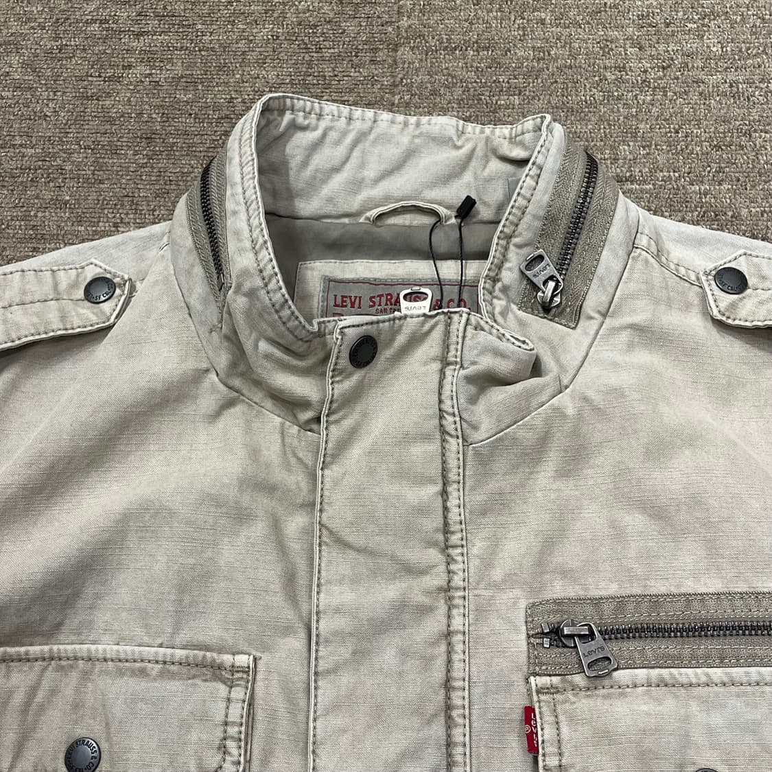 (L) Levi's 리바이스 필드 자켓 아이보리 상품이미지7
